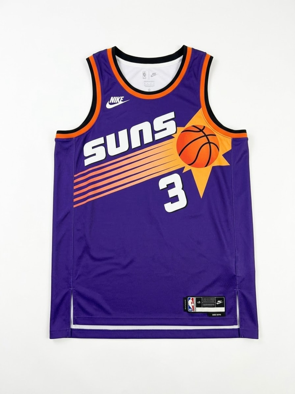 Nike Phoenix Suns Chris Paul 3 Hardwood Classic Edition Jersey Mens Size 48 Larg